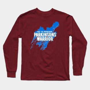 Fight The Progression Parkinsons Warrior Long Sleeve T-Shirt